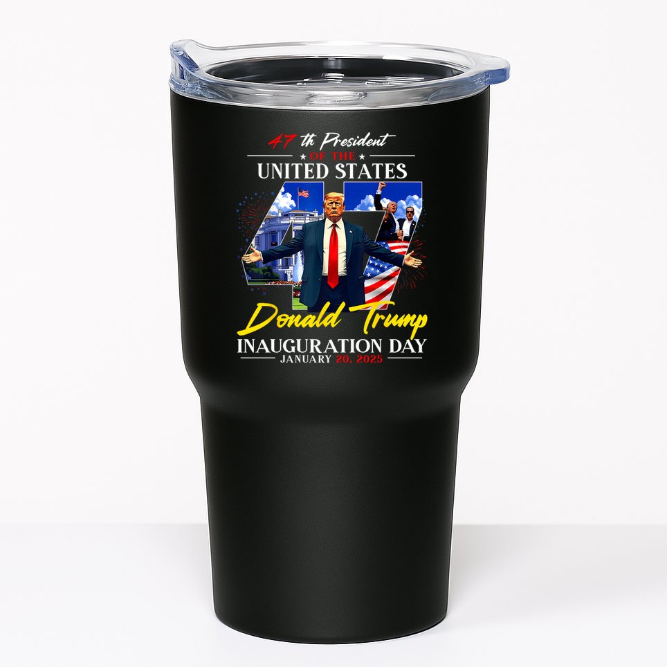 Donald Trump Inauguration Day 2025 47th President Tumbler