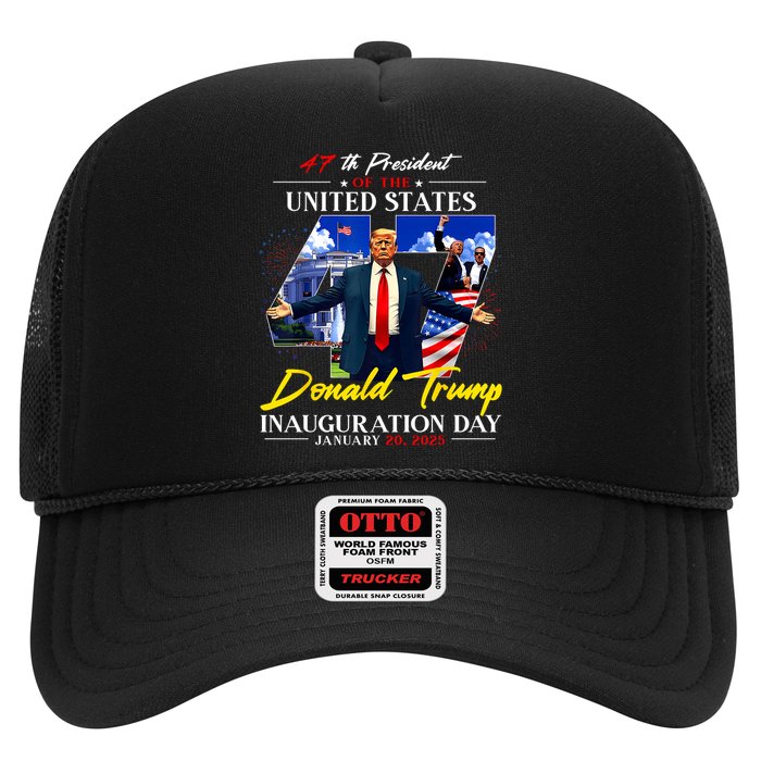 Donald Trump Inauguration Day 2025 47th President Trucker Hat