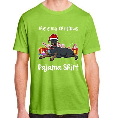 Dober This Is My Christmas Pajama Cute Gift Adult ChromaSoft Performance T-Shirt