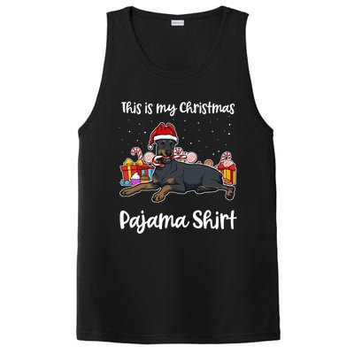 Dober This Is My Christmas Pajama Cute Gift PosiCharge Competitor Tank