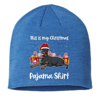 Dober This Is My Christmas Pajama Cute Gift Sustainable Beanie