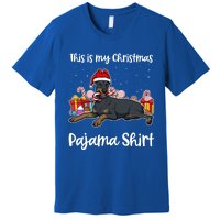 Dober This Is My Christmas Pajama Cute Gift Premium T-Shirt