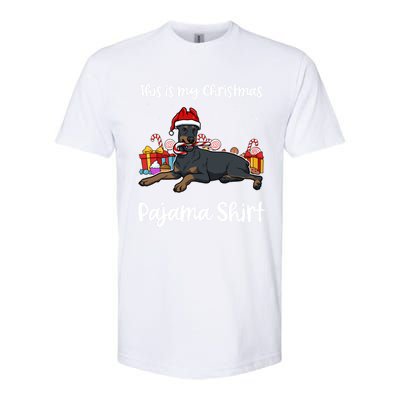 Dober This Is My Christmas Pajama Cute Gift Softstyle CVC T-Shirt