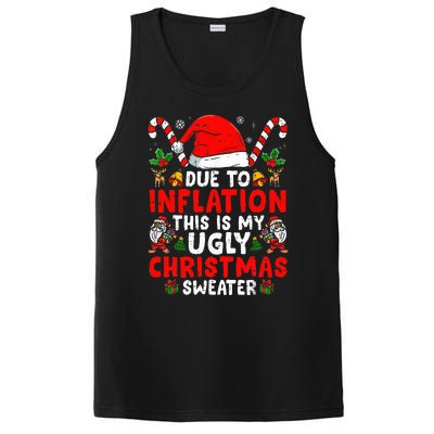 Due to Inflation This is My Ugly Sweater Family Christmas  PosiCharge Competitor Tank