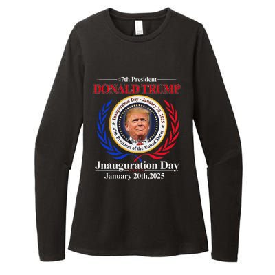 Donald Trump Inauguration Day 2025 47th Usa President Womens CVC Long Sleeve Shirt