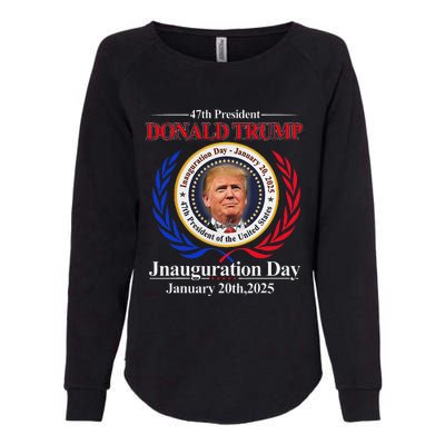 Donald Trump Inauguration Day 2025 47th Usa President Womens California Wash Sweatshirt