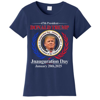 Donald Trump Inauguration Day 2025 47th Usa President Women's T-Shirt