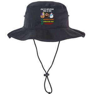 Due To Inflation This Is My Halloween Costume Thanksgiving Christmas Legacy Cool Fit Booney Bucket Hat