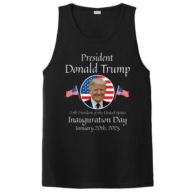 Donald Trump Inauguration Day 2025 47th Usa President PosiCharge Competitor Tank