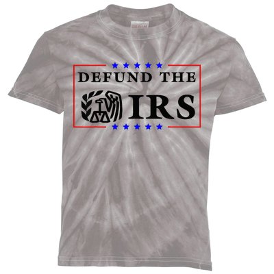 Defund The IRS Funny Humour Defund The IRS Kids Tie-Dye T-Shirt