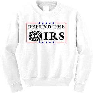 Defund The IRS Funny Humour Defund The IRS Kids Sweatshirt