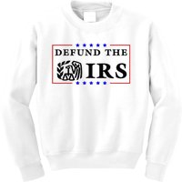 Defund The IRS Funny Humour Defund The IRS Kids Sweatshirt