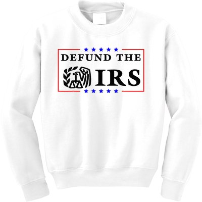 Defund The IRS Funny Humour Defund The IRS Kids Sweatshirt