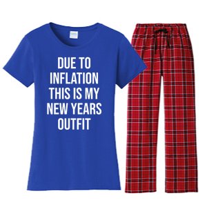 Due To Inflation This Is My New Years Accessories New Year Gift Women's Flannel Pajama Set