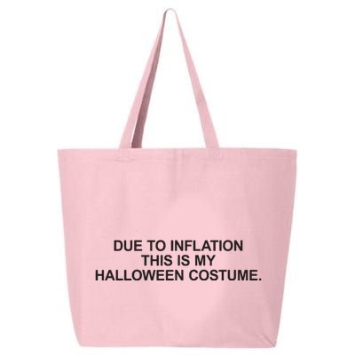 Due To Inflation This Is My Halloween Costume Generic Funny 25L Jumbo Tote