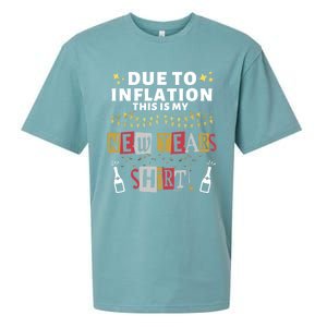 Due To Inflation This Is My New Years Eve Cool Gift Sueded Cloud Jersey T-Shirt