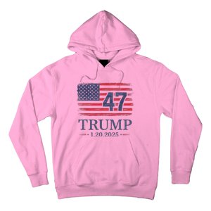 Donald Trump Inauguration Day 2025 47th President 47 Hoodie