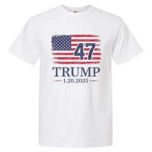 Donald Trump Inauguration Day 2025 47th President 47 Garment-Dyed Heavyweight T-Shirt