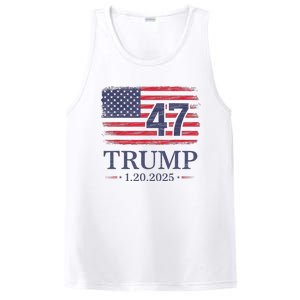 Donald Trump Inauguration Day 2025 47th President 47 PosiCharge Competitor Tank