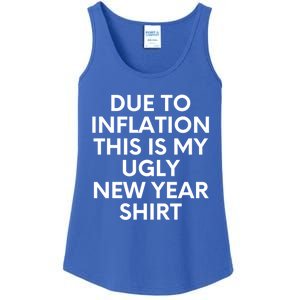 Due To Inflation This Is My Ugly New Year Gift Christmas Gift Ladies Essential Tank