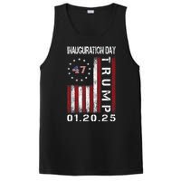 Donald Trump Inauguration Day 2025 47th President Usa Flag PosiCharge Competitor Tank