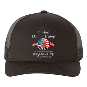 Donald Trump Inauguration Day 2025 47th Usa President Yupoong Adult 5-Panel Trucker Hat