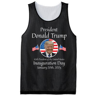 Donald Trump Inauguration Day 2025 47th Usa President Mesh Reversible Basketball Jersey Tank