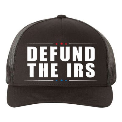 Defund the IRS Anti IRS Anti Government Politician Yupoong Adult 5-Panel Trucker Hat