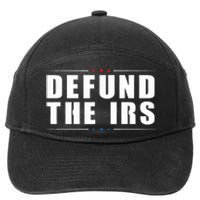 Defund the IRS Anti IRS Anti Government Politician 7-Panel Snapback Hat