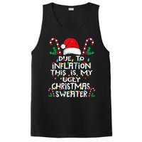 Due To Inflation Ugly Christmas Sweaters PosiCharge Competitor Tank