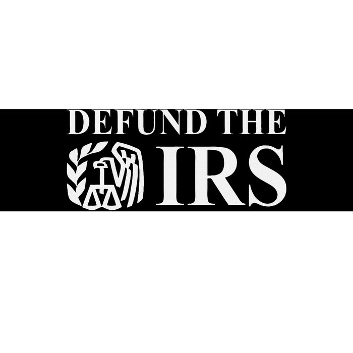 Defund The Irs Tax Return Patriot American Bumper Sticker