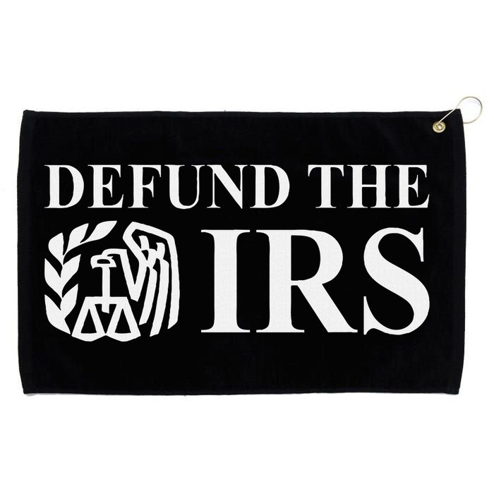 Defund The Irs Tax Return Patriot American Grommeted Golf Towel