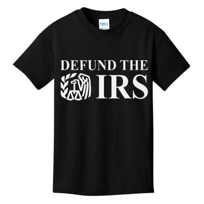 Defund The Irs Tax Return Patriot American Kids T-Shirt