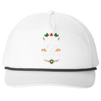 Due To Inflation Ugly Christmas Sweater Funny Xmas Snapback Five-Panel Rope Hat