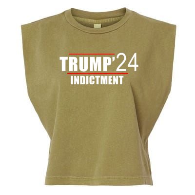 Donald TRUMP Indictment 2024 Garment-Dyed Women's Muscle Tee