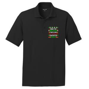 Due To Inflation Ugly Christmas Sweaters For Funny PosiCharge RacerMesh Polo