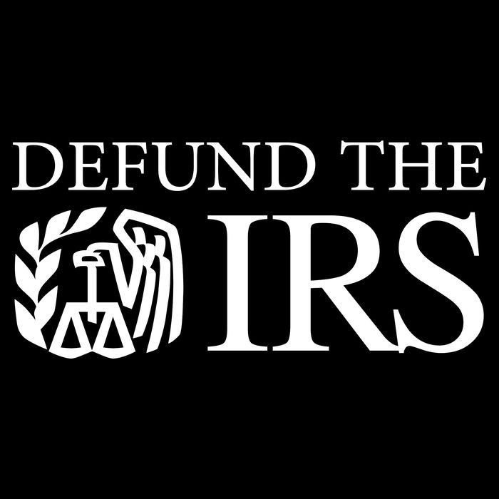 Defund The IRS 16 in Basic Backpack