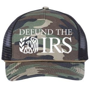 Defund The IRS Retro Rope Trucker Hat Cap