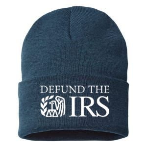 Defund The IRS Sustainable Knit Beanie