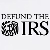 Defund The IRS Cooling Performance Crew T-Shirt