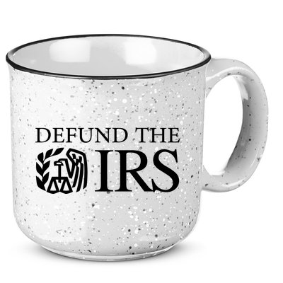 Defund The IRS 15oz Campfire Ceramic Mug