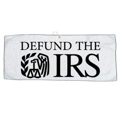 Defund The IRS Large Microfiber Waffle Golf Towel