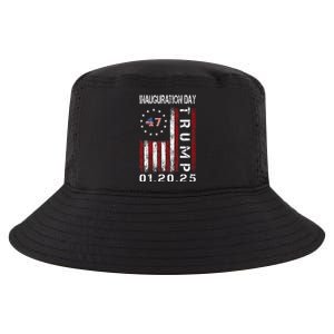 Donald Trump Inauguration Day 2025 47th President Usa Flag Gift Cool Comfort Performance Bucket Hat