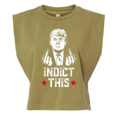 Donald Trump Indict This Political Arrest For Republican Garment-Dyed Women's Muscle Tee