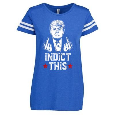 Donald Trump Indict This Political Arrest For Republican Enza Ladies Jersey Football T-Shirt