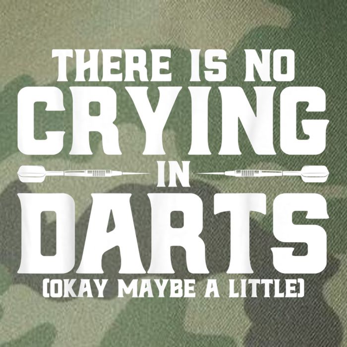 Darts There Is No Crying In Darts Dart Players Legacy Tie Dye Trucker Hat