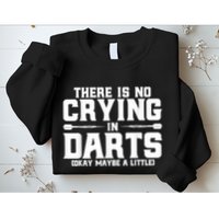 Darts There Is No Crying In Darts Dart Players Sweatshirt
