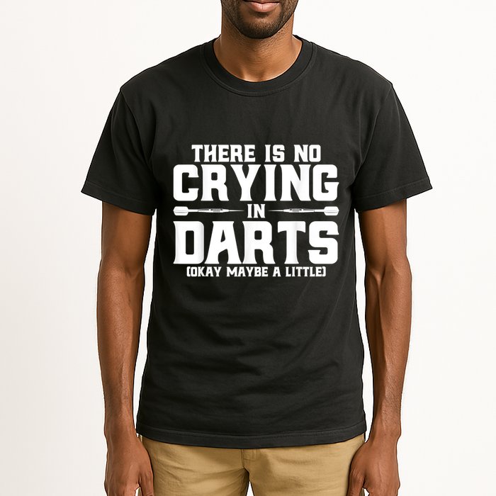 Darts There Is No Crying In Darts Dart Players Tall T-Shirt