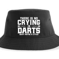 Darts There Is No Crying In Darts Dart Players Sustainable Bucket Hat