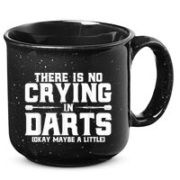 Darts There Is No Crying In Darts Dart Players 15oz Campfire Ceramic Mug